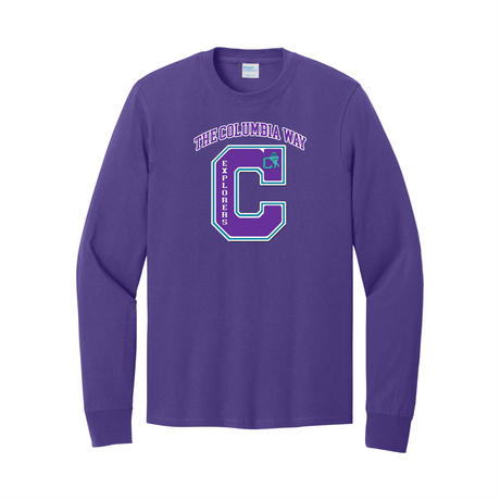 Columbia Elementary Long-Sleeve Cotton Tee