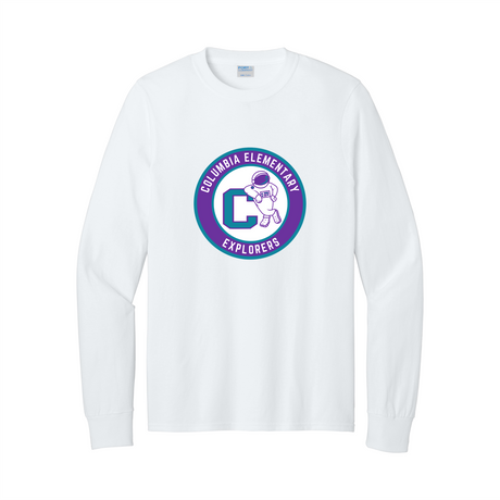 Columbia Elementary Long-Sleeve Cotton Tee