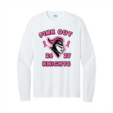 OMHS Cheer Pink Out Long-Sleeve Cotton Tee