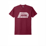 NMSU Track CVC Blend Tee