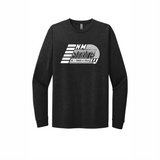 NMSU Track Long-Sleeve CVC Blend Tee