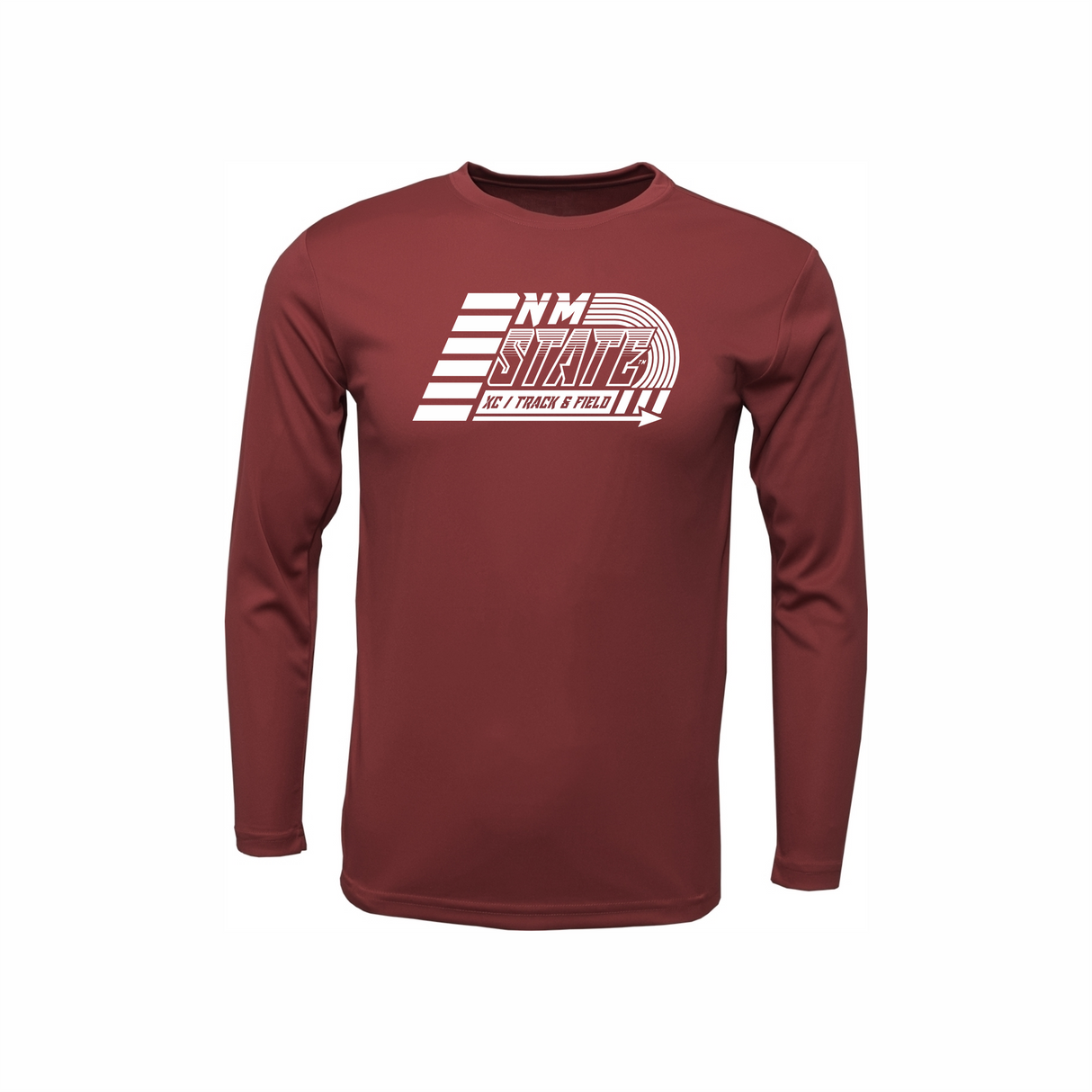 NMSU Track Long-Sleeve Performance Tee