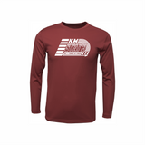 NMSU Track Long-Sleeve Performance Tee
