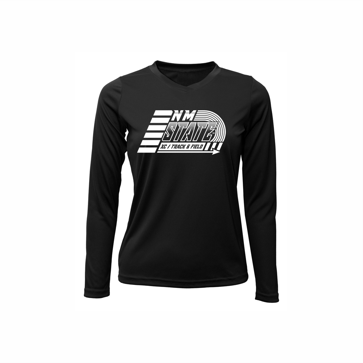 NMSU Track Women's Long-Sleeve Performance Tee