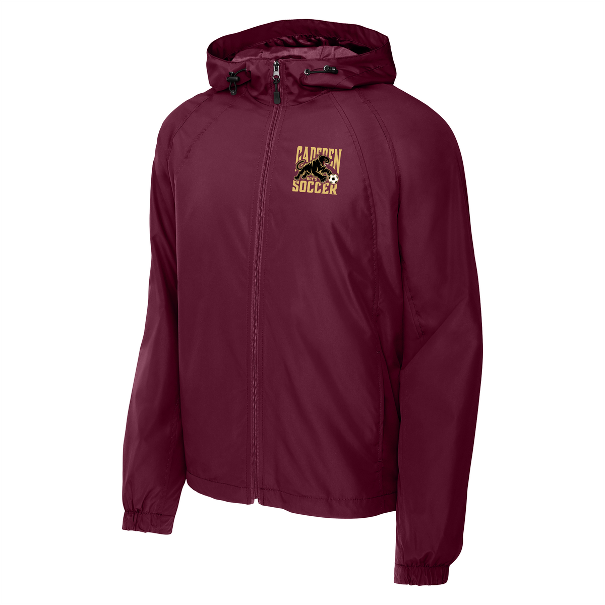 GHS Boys Soccer Hooded Raglan Jacket