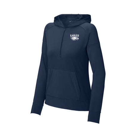 Vista Eagles Women's Stretch 1/2-Zip Hoodie