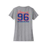 Bel Air Wrestling Women's V-Neck Cotton Tee