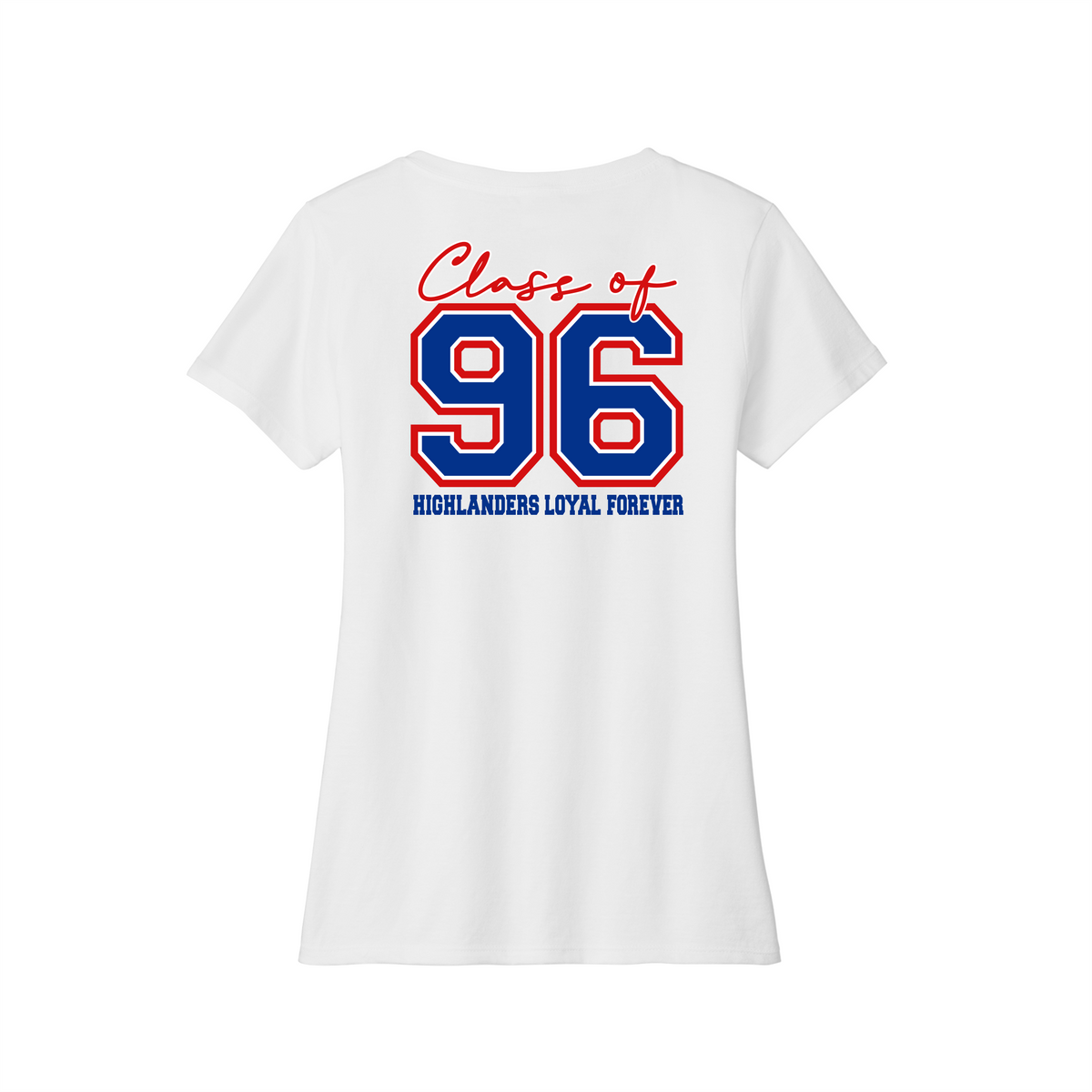 Bel Air Wrestling Women's V-Neck Cotton Tee