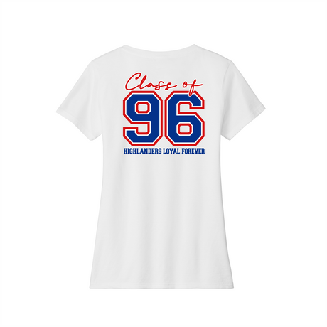 Bel Air Wrestling Women's V-Neck Cotton Tee