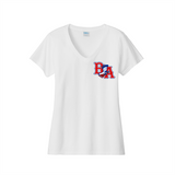 Bel Air Wrestling Women's V-Neck Cotton Tee