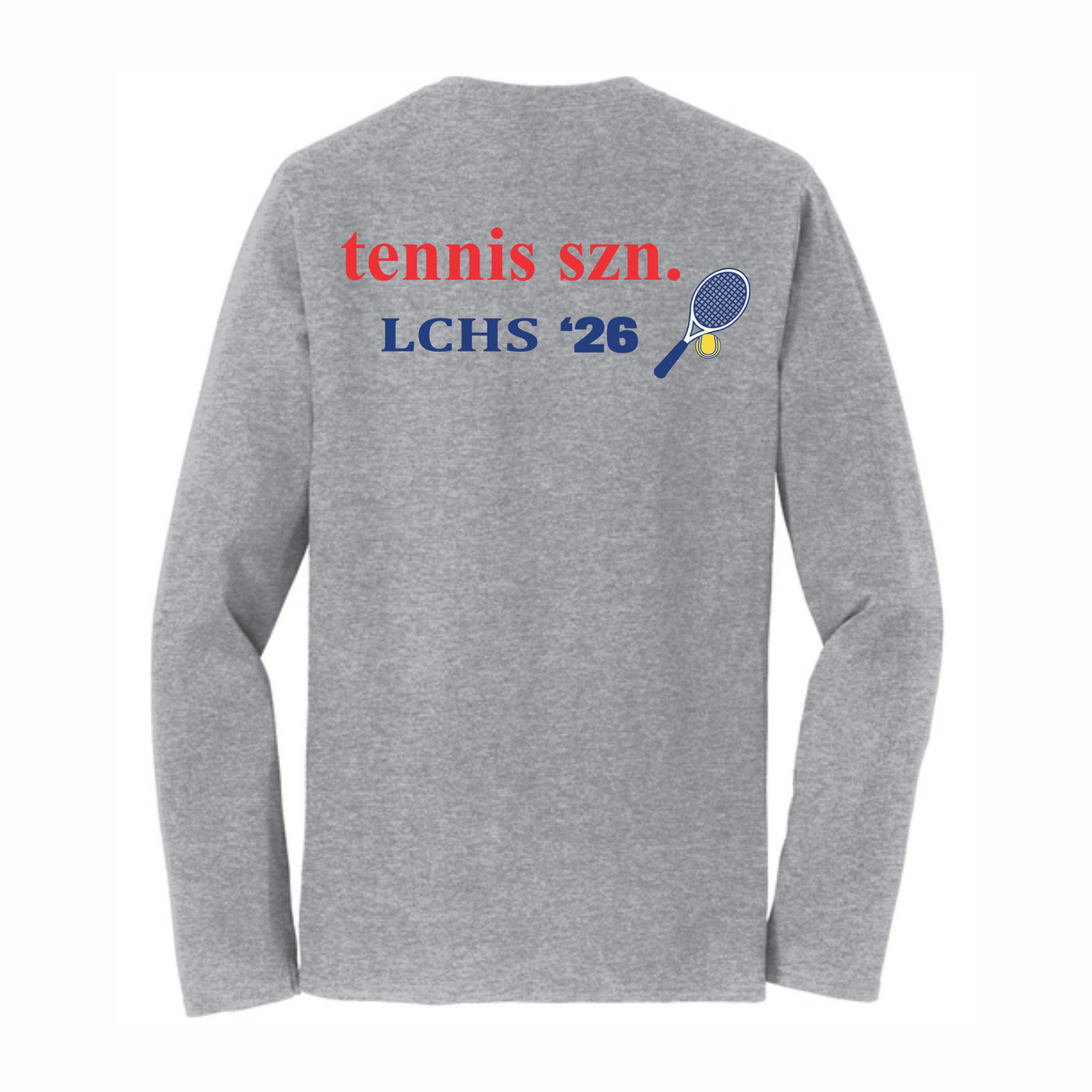 LCHS Tennis Long-Sleeve Cotton Tee