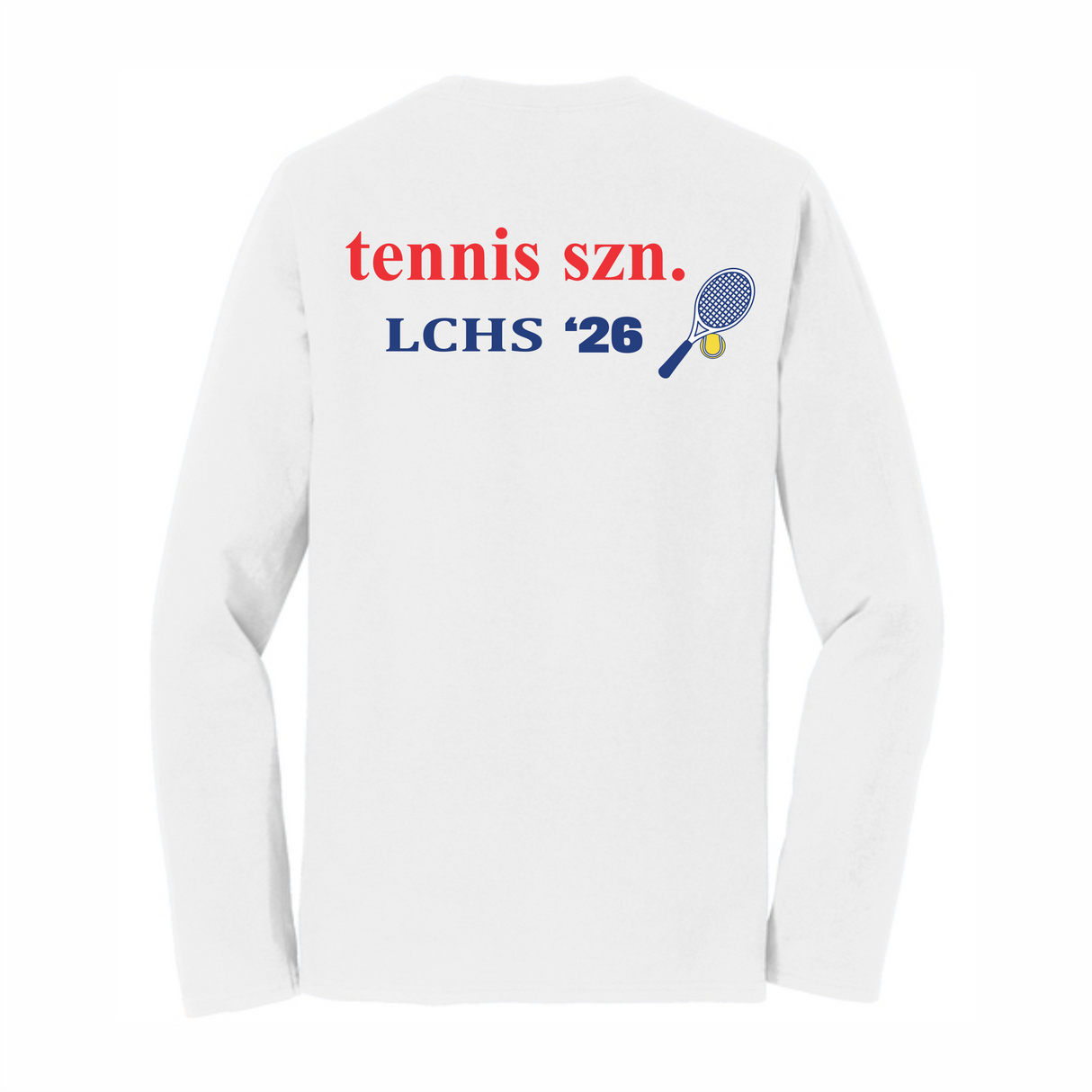 LCHS Tennis Long-Sleeve Cotton Tee