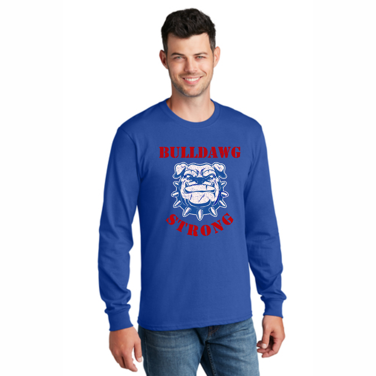 LCHS Powerlifting Long-Sleeve Cotton Tee