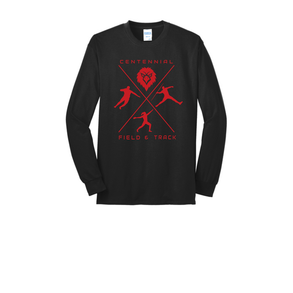 CHS Track Long-Sleeve Blend Tee