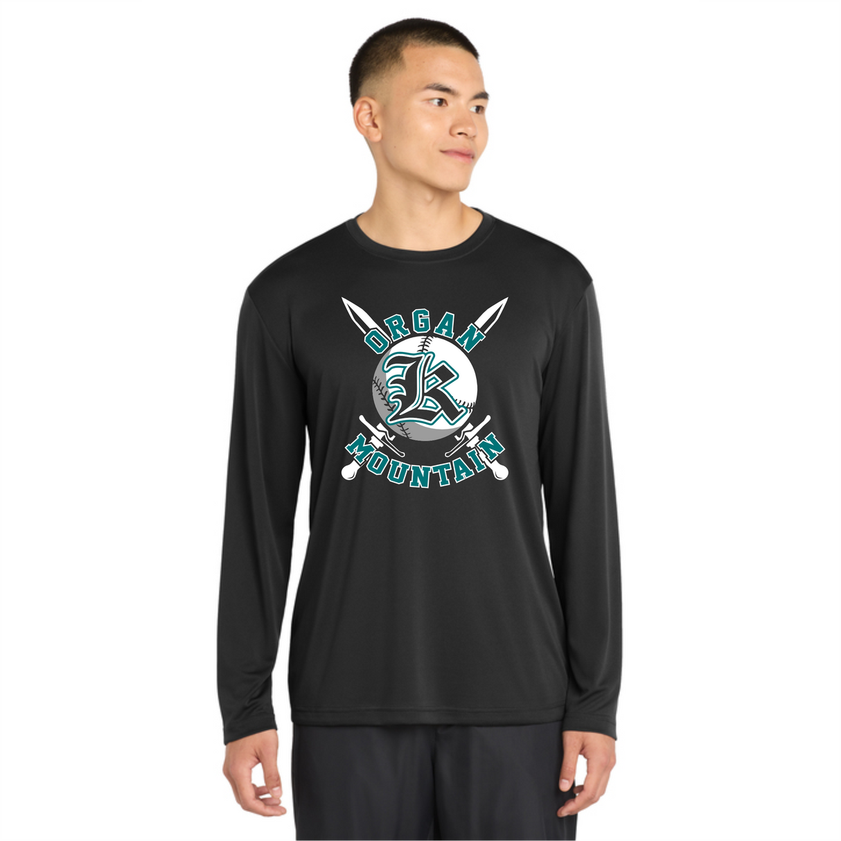 OMHS Baseball Long-Sleeve Performance Tee