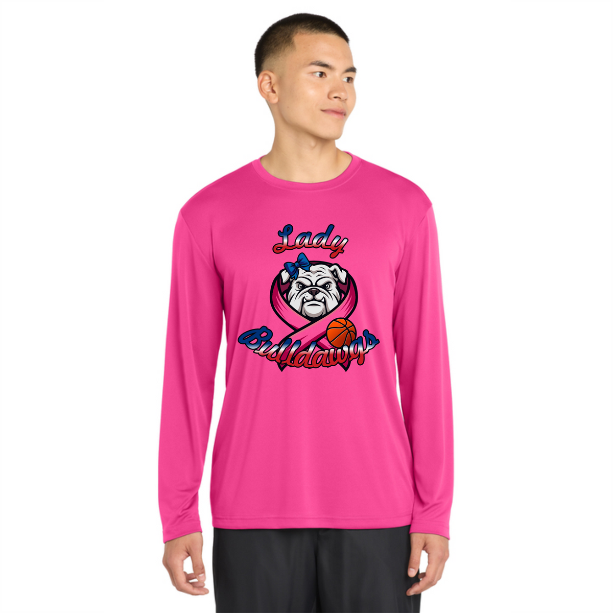 LCHS Girls Basketball Long-Sleeve Performance Tee