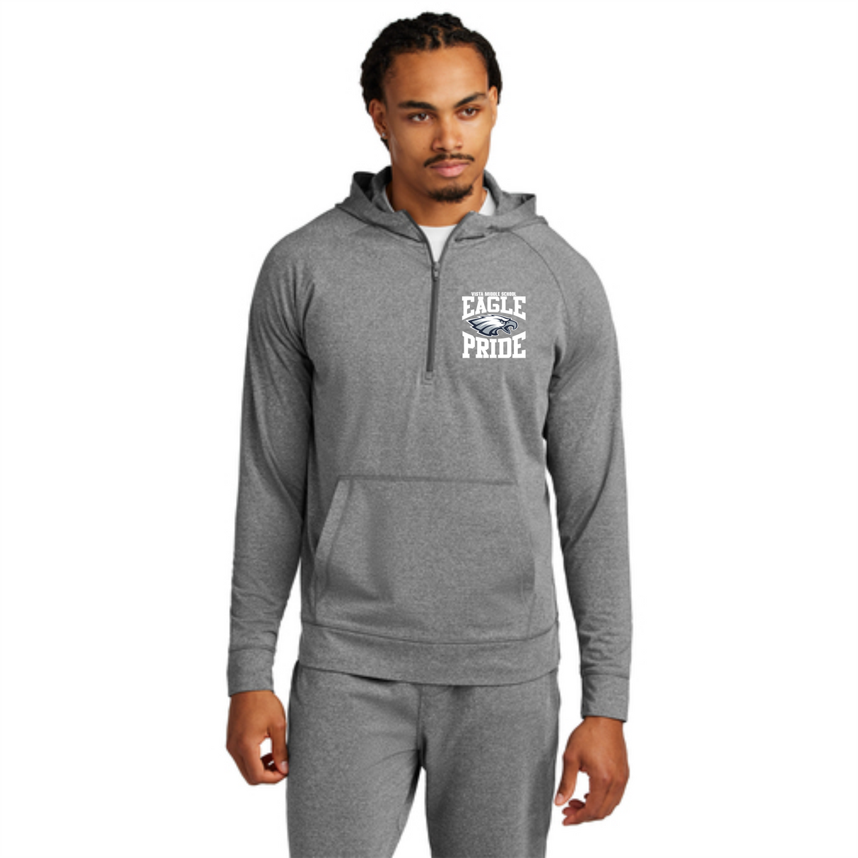 Vista Eagles Stretch 1/2-Zip Hoodie