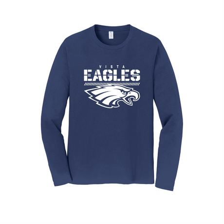 Vista Eagles Long-Sleeved Cotton Tee