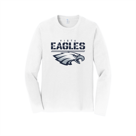 Vista Eagles Long-Sleeved Cotton Tee