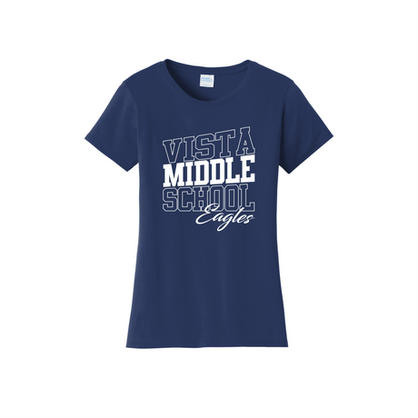 Vista Eagles Women's Cotton Tee