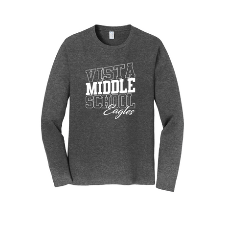 Vista Eagles Long-Sleeved Cotton Tee