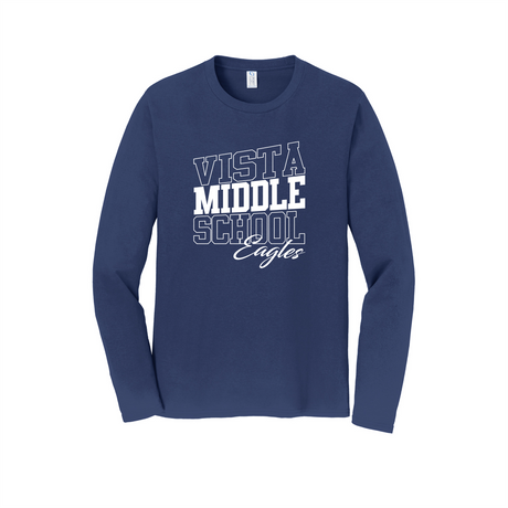 Vista Eagles Long-Sleeved Cotton Tee
