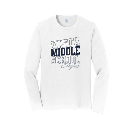 Vista Eagles Long-Sleeved Cotton Tee