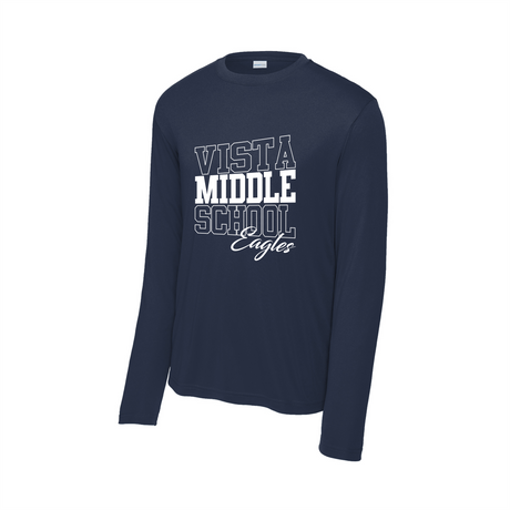Vista Eagles Long-Sleeved Performance Tee