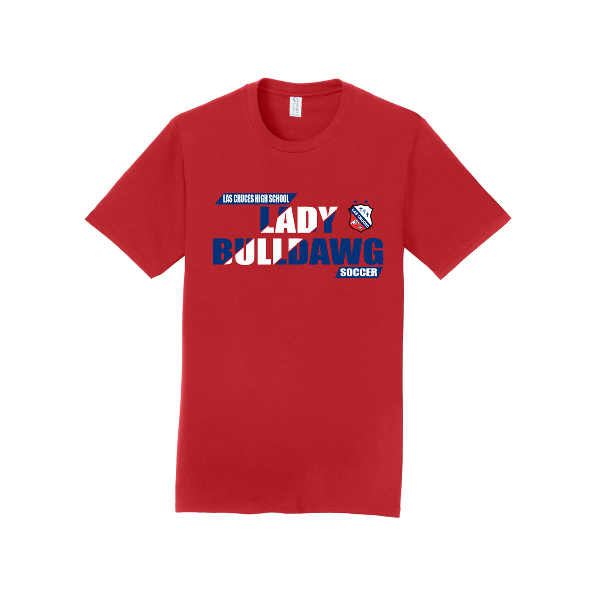 LCHS Lady Bulldawg Soccer Cotton Tee