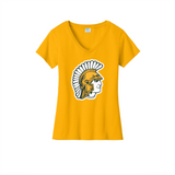 MHS Boys Soccer Women's V-Neck Cotton Tee