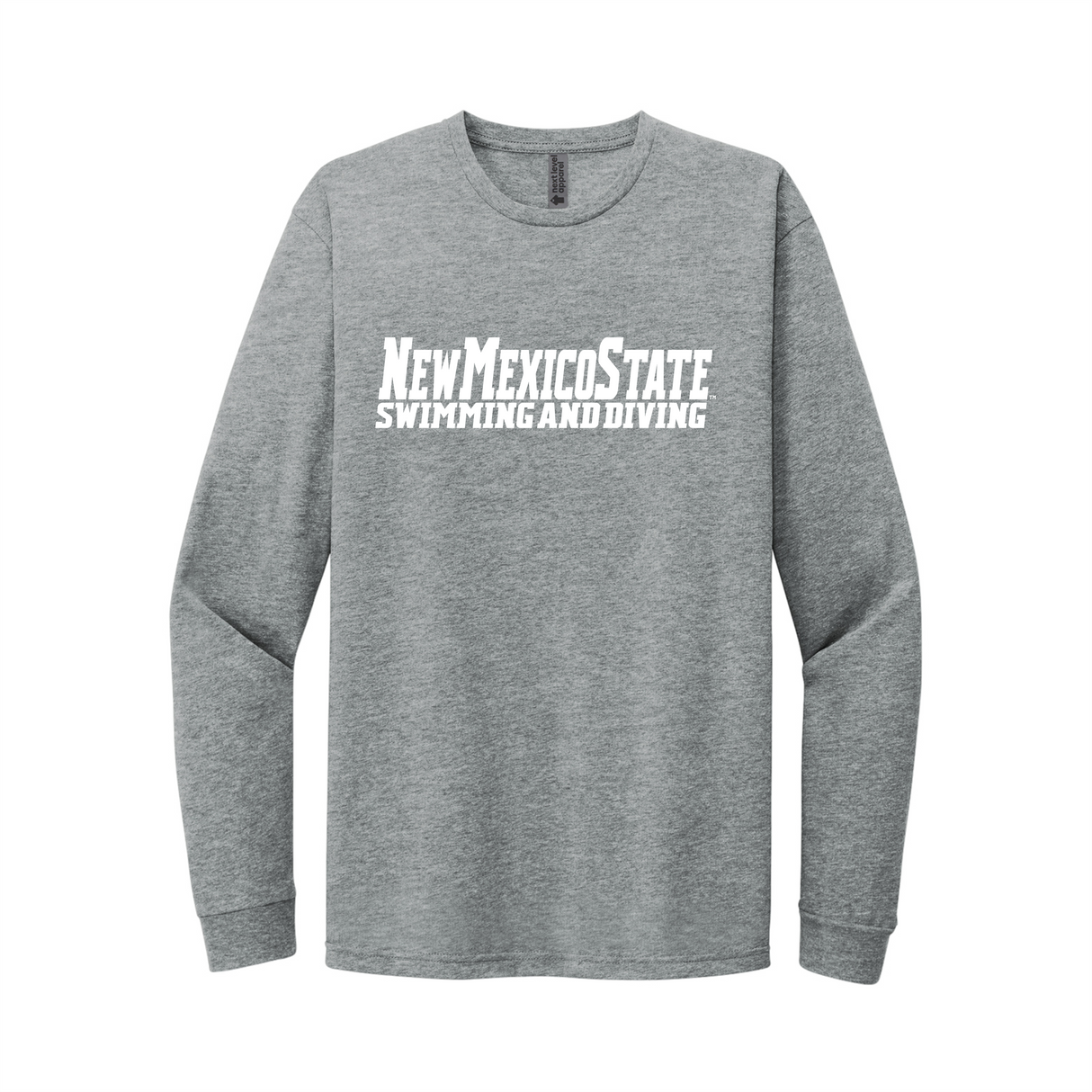 NMSU Swim Long-Sleeved Cotton Tee