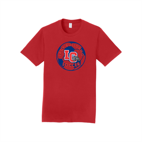 LCHS Lady Bulldawg Soccer Cotton Tee