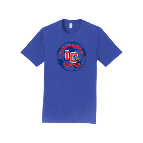 LCHS Lady Bulldawg Soccer Cotton Tee