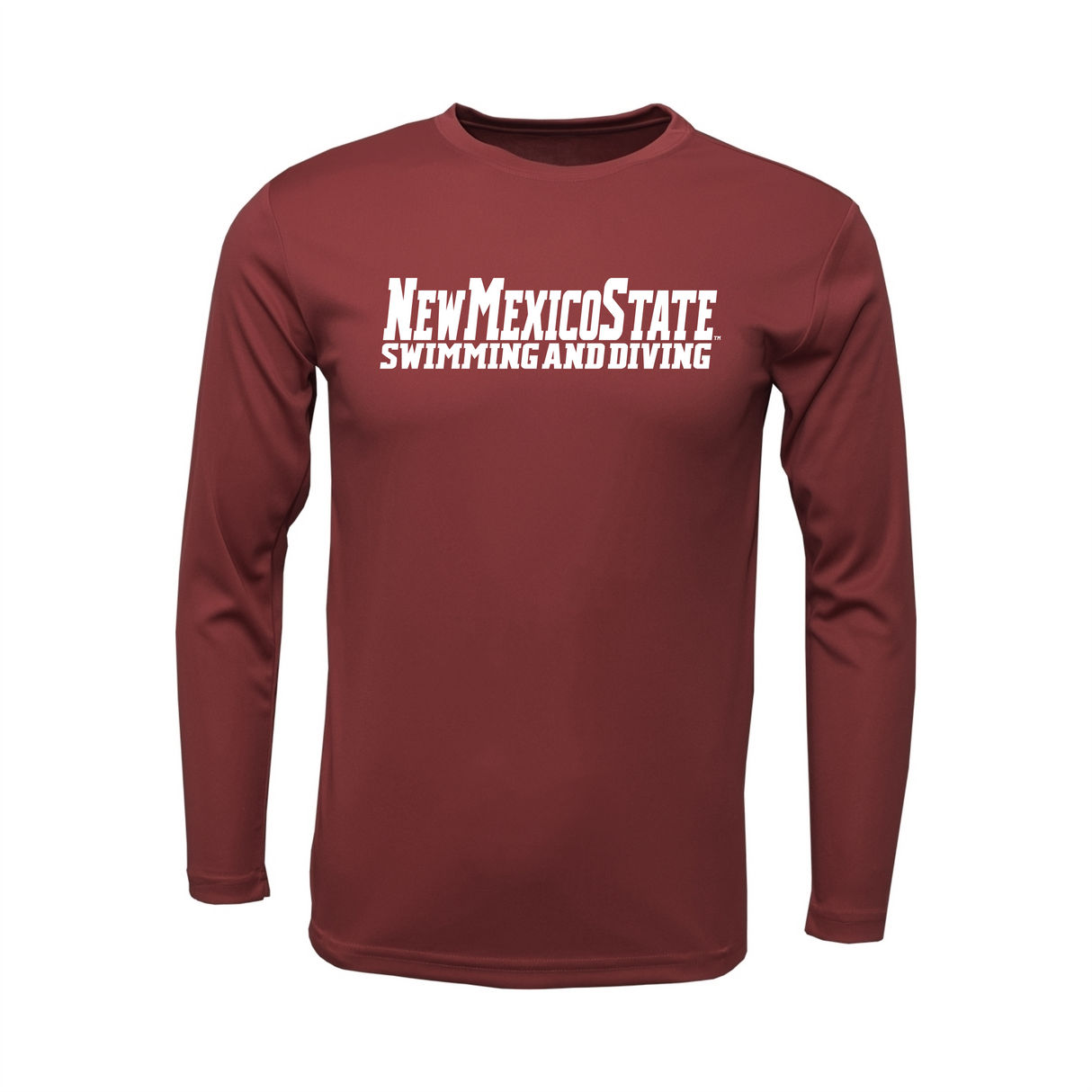 NMSU Swim Long-Sleeved Performance Tee
