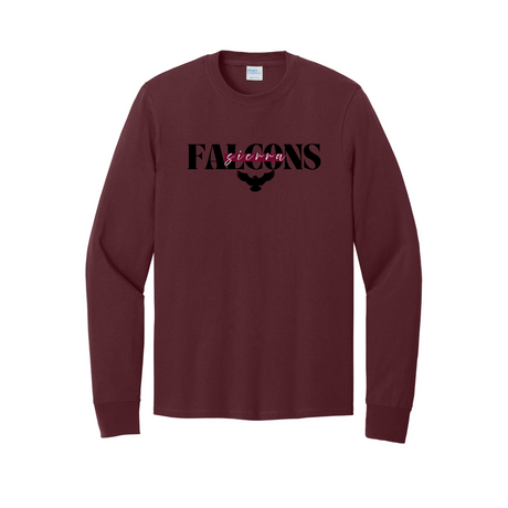 Sierra Falcons Long-Sleeved Cotton Tee