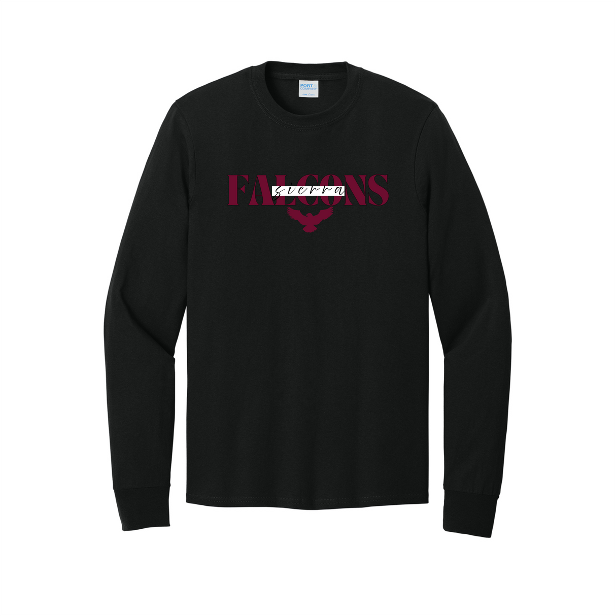 Sierra Falcons Long-Sleeved Cotton Tee