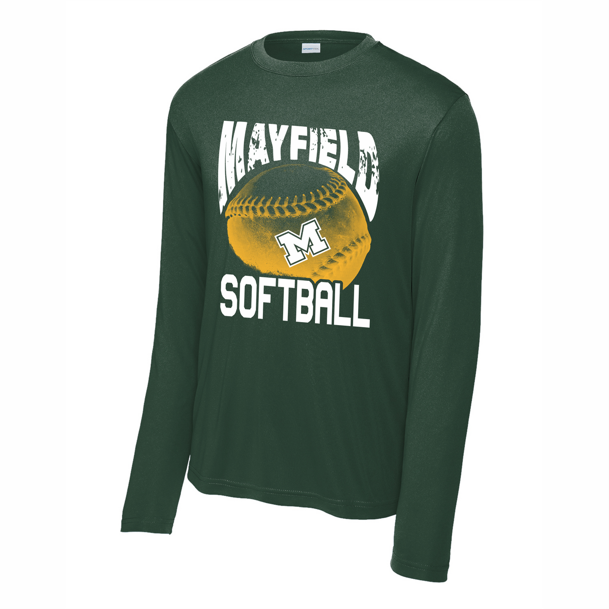 MHS Softball Long-Sleeve Performance Tee