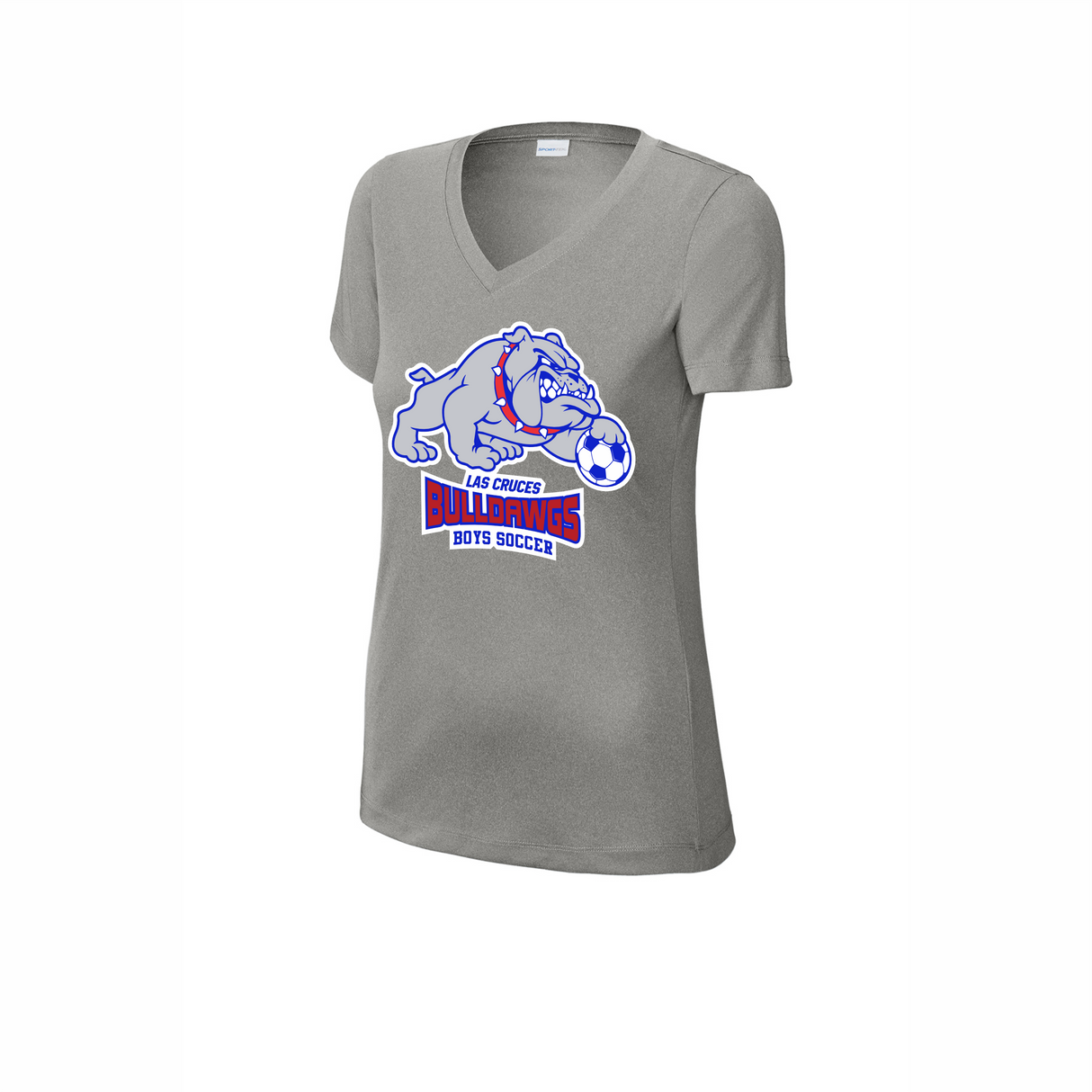 LCHS Boys' Soccer Women's V-Neck Performance Tee