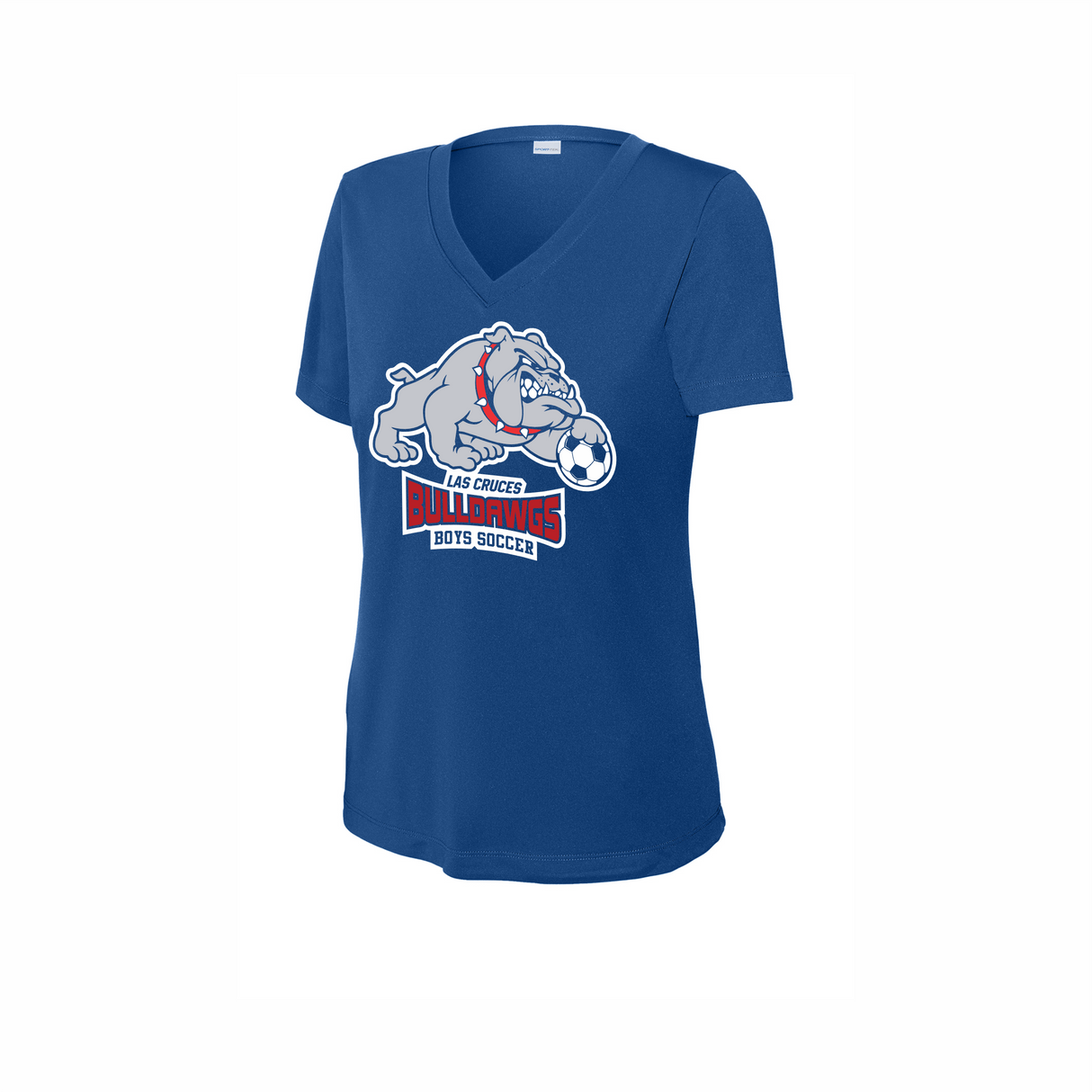 LCHS Boys' Soccer Women's V-Neck Performance Tee