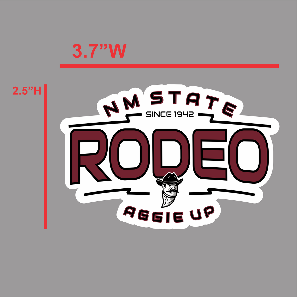 NMSU Rodeo Decal
