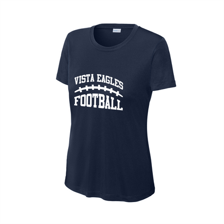 Vista Eagles Football Women's Performance Tee