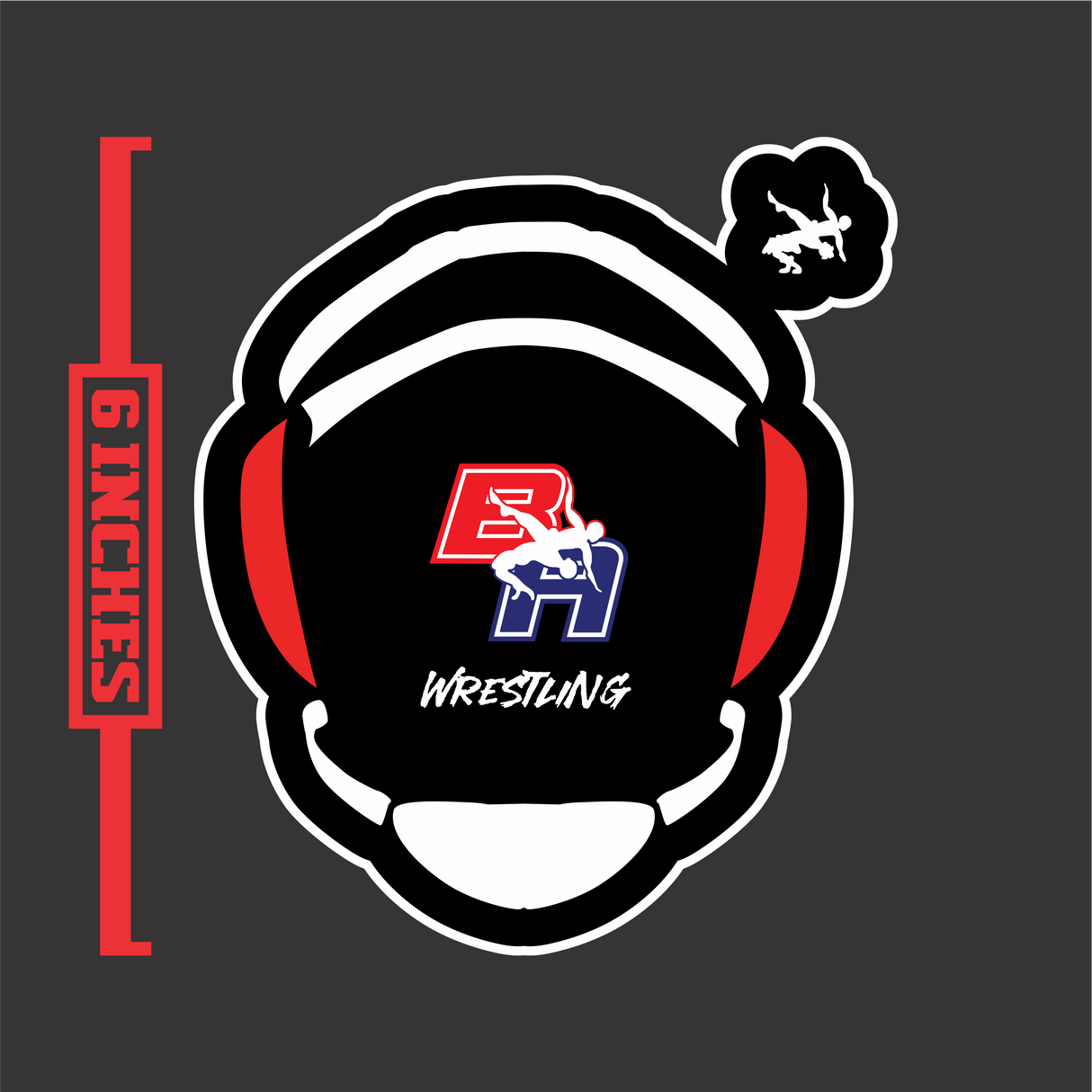 Bel Air Wrestling Decal