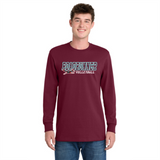 RVC "Italicized" Long-Sleeve Cotton Tee