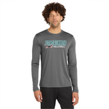 RVC "Italicized" Long-Sleeve Performance Tee