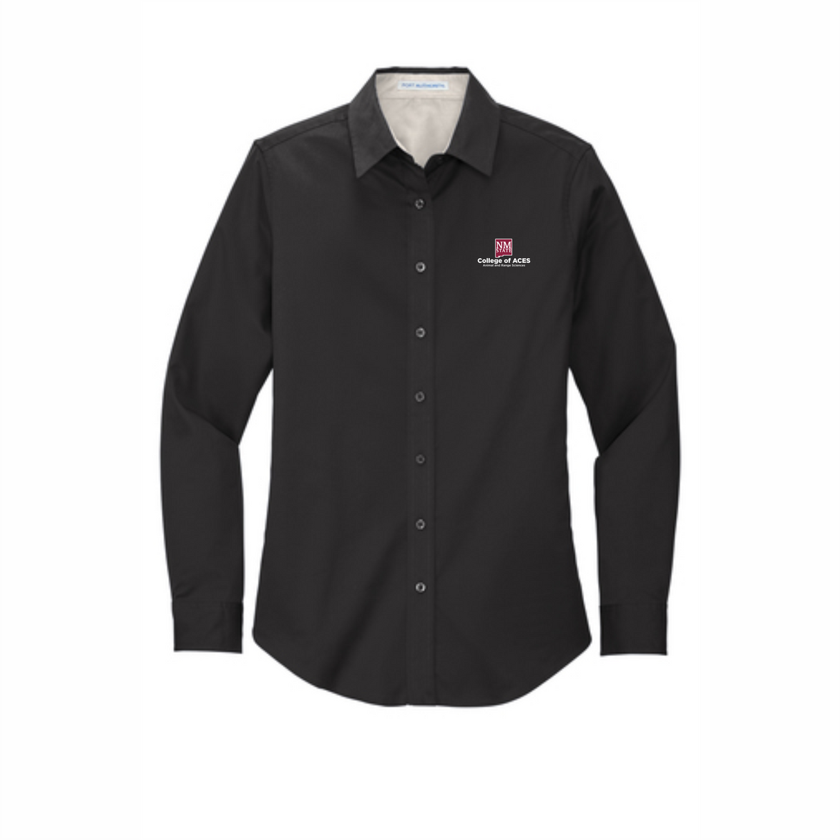 NMSU ANRS Women's Long-Sleeve Full-Button Shirt