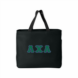 Greek Letters Tote
