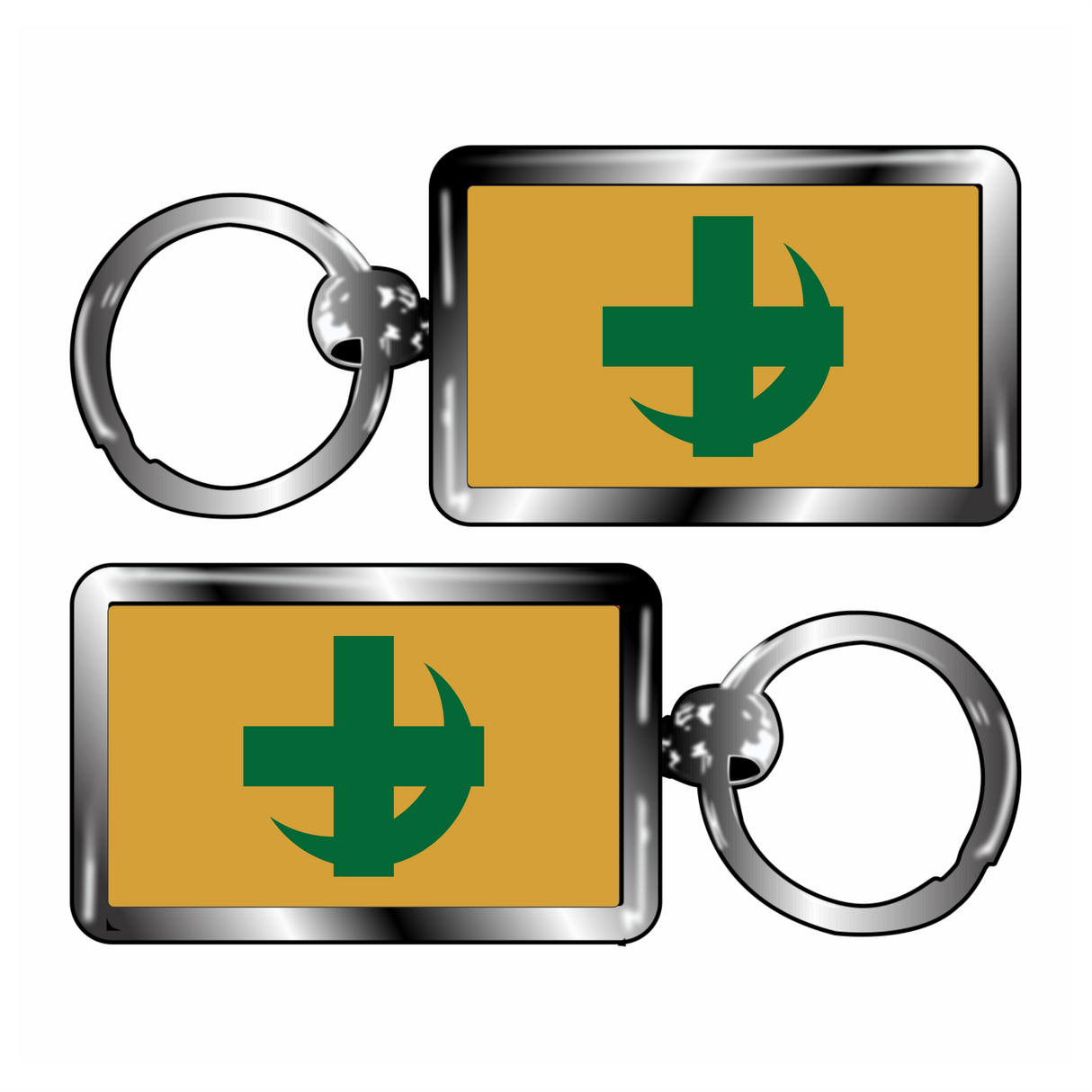 Greek Keychain