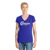 LCHS Football Women's V-Neck Cotton Tee