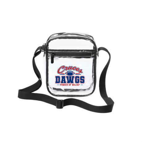 LCHS Football Clear Crossbody Bag