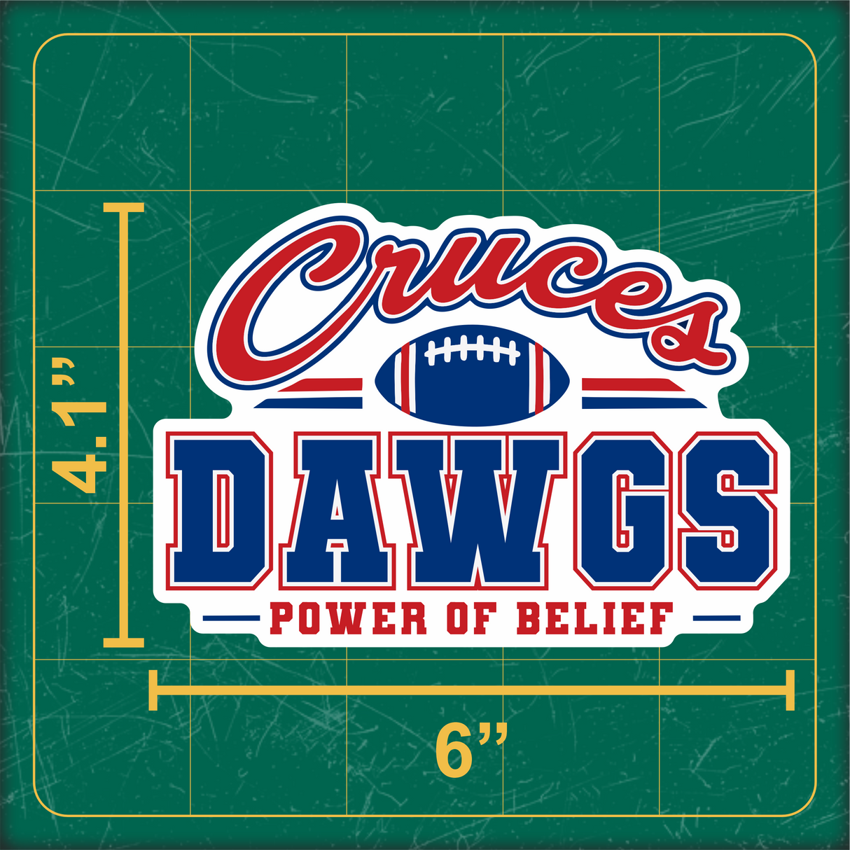LCHS Football Decal
